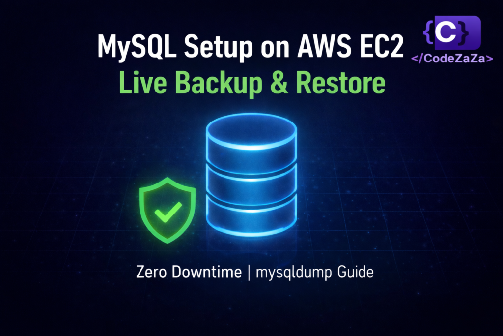 MySQL Setup on AWS EC2 with Live Backup and Restore - Software Company ...
